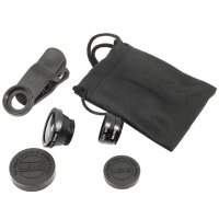 Комплект 3бр обективи за телефон - универсални, снимка 10 - Селфи стикове, аксесоари - 28440494