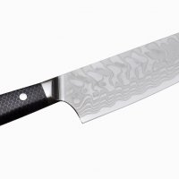 Кухненски нож - Kiritsuke - японска стомана AUS 10 - дръжка тип пчелна пита, снимка 1 - Други стоки за дома - 33073754
