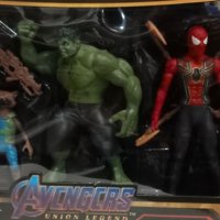 Комплект с фигурки на Отмъстителите , Marvel Avengers, снимка 1 - Фигурки - 43559358