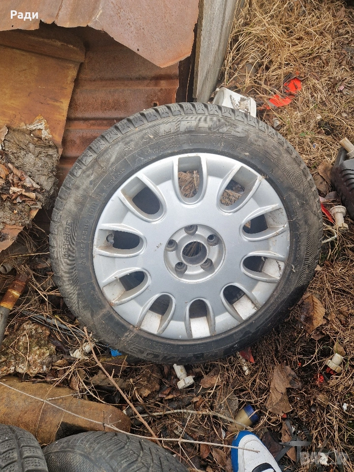 зимни гуми с джанти за Ауди а6 а8, снимка 1