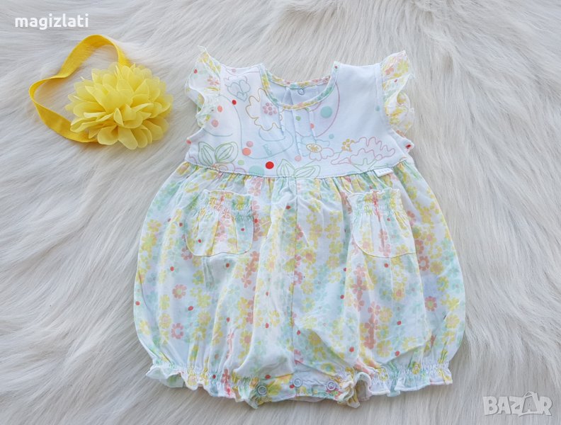 Гащеризон за новородено момиченце, снимка 1