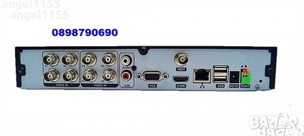 8ch HDMI H.265 dvr - цифров 8 канален 1080N видеорекордер, снимка 1