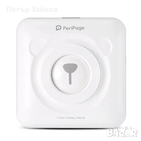 Безжичен Bluetooth принтер A6 PeriPage, Мини снимка, джобен принтер, снимка 1