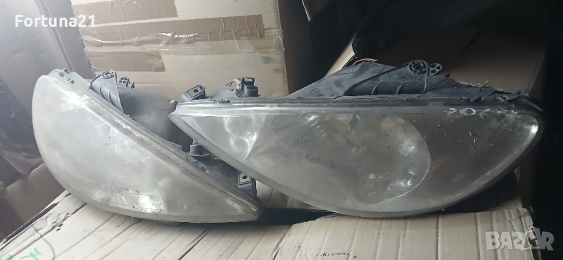 Peugeot 206 - оригинални фарове, снимка 1