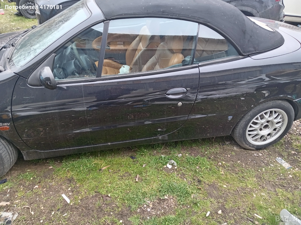 Рено меган кабрио 1.6.16в топ, снимка 1