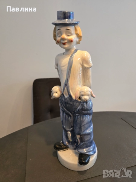 Голям порцеланов клоун, снимка 1