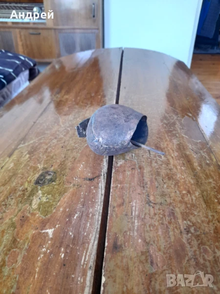 Стар звънец,хлопка,чан #5, снимка 1