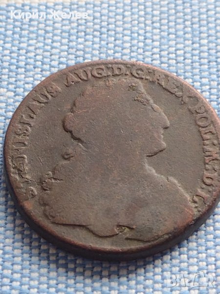 Рядка монета 3 гроша 1766г. Станислав Август Полша 21271, снимка 1