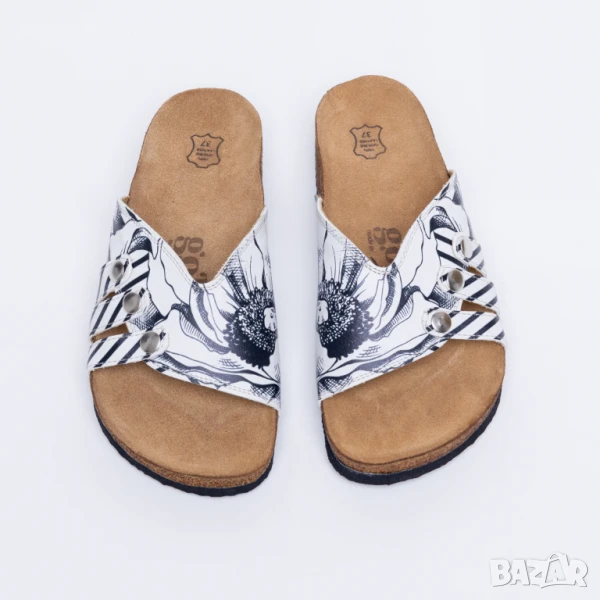 🥁 Намаление - Летни ортопедични чехли с велурена стелка | Марка Tuasolea, снимка 1