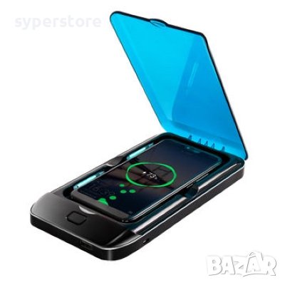 Зарядно устройство безжично с UV стерилизатор Digital One SP00428 UV дезинфекция, iPhone, Samsung, снимка 1