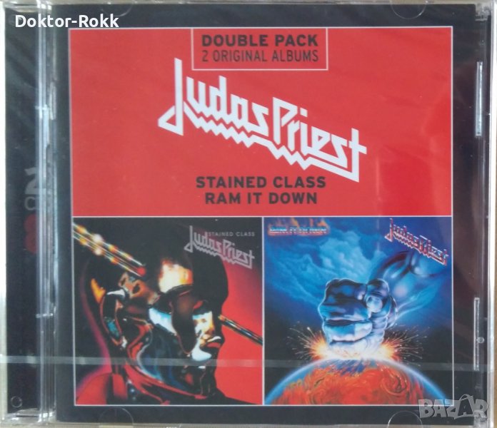 Judas Priest – Double Pack: Stained Class / Ram It Down [2013] 2 CD, снимка 1