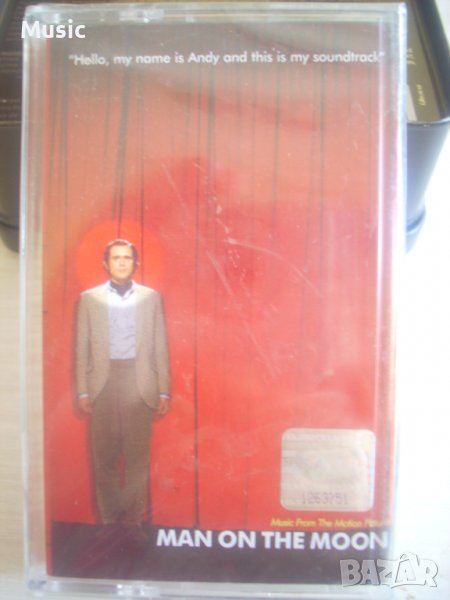 ✅ Man On The Moon (Music From The Motion Picture) - НОВА оригинална касета, снимка 1