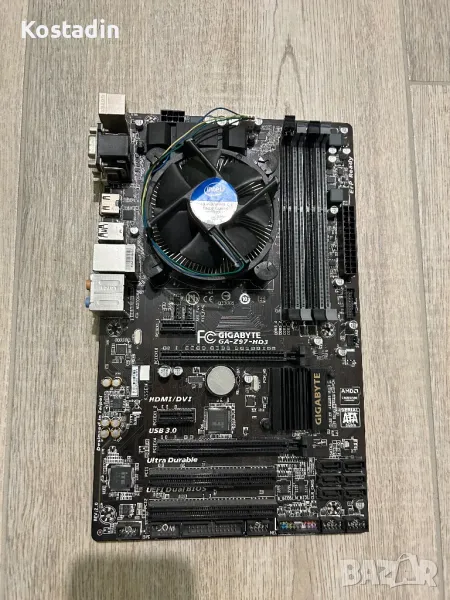 Дънна платка за компютър GIGABYTE-Z97-HD3, снимка 1