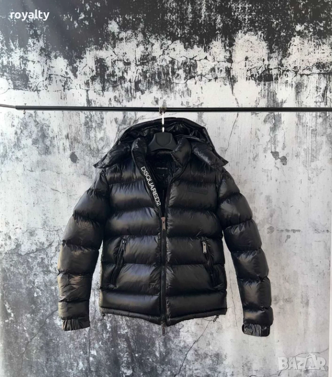 DSQUARED2 Мъжко Зимно Черно Яке , снимка 1