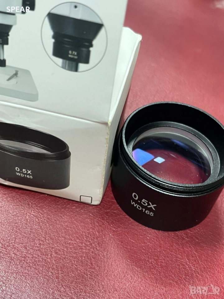 Микроскоп обектив, снимка 1