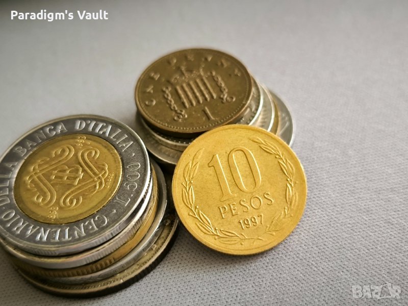 Монета - Чили - 10 песос | 1997г., снимка 1