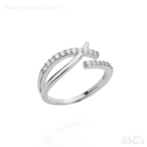 Сребърен пръстен с печат S925 + подаръчна кутийка, снимка 1