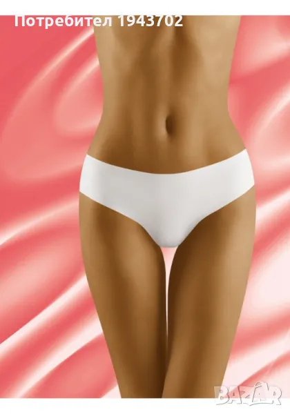 Бикини с дантела в бял цвят Fara, снимка 1