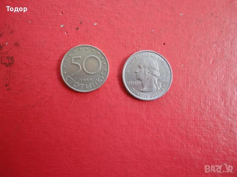 Четвърт долар Quarter Dollar 1999, снимка 1