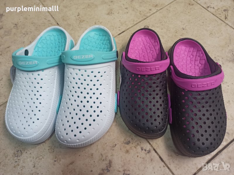 Дамски гумени чехли крокс GEZER кроксове, снимка 1