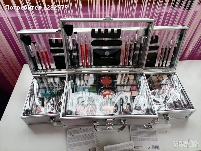 Прозрачни куфарчета с гримове с немско качество , снимка 1