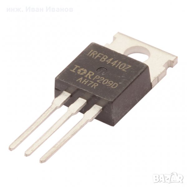 IRFВ4410Z MOSFET-N транзистор Vdss=100V, Id=97A, Rds=0.0072Ohm, Pd=230W, снимка 1