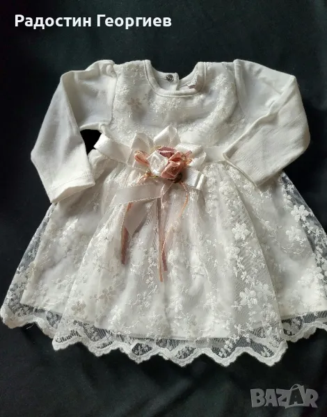 Официална бебешка рокля, снимка 1