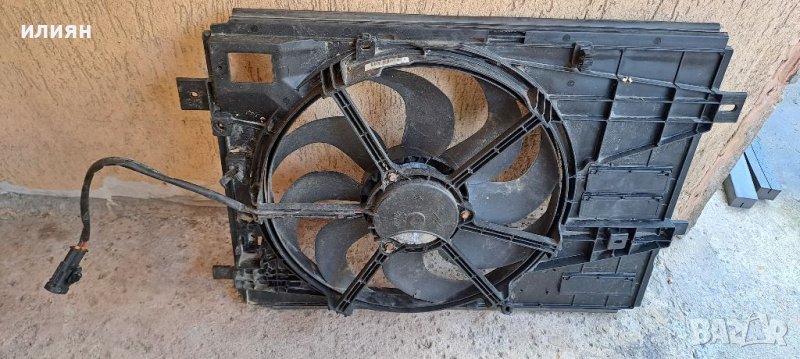 Перка, вентилатор с дифузор за Peugeot 308 ll,Citroen Berlingo 2013 2014 2015 2016 OE  9806313580 , снимка 1