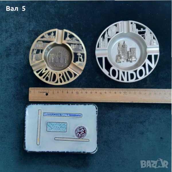 Пепелници - сувенири КУБА , ЛОНДОН , МАДРИД , пепелник, снимка 1