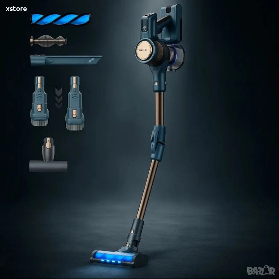 Безкабелна прахосмукачка Taurus Homeland Digital Animal Flex – 15W с дигитален мотор, снимка 1