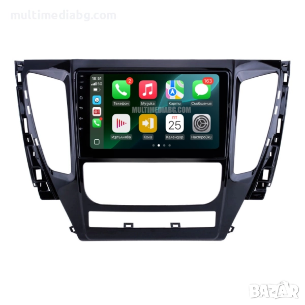 Mitsubishi Pajero Sport,L200 2015-2018 Мултимедия Навигация Android, снимка 1