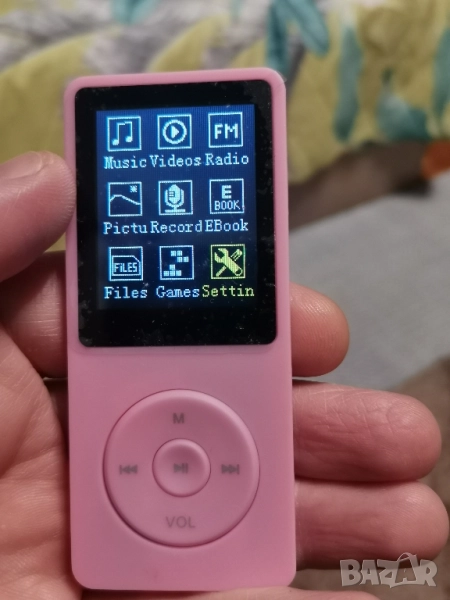 Музикален плеър MP3, MP4, FM радио, високоговорител , снимка 1