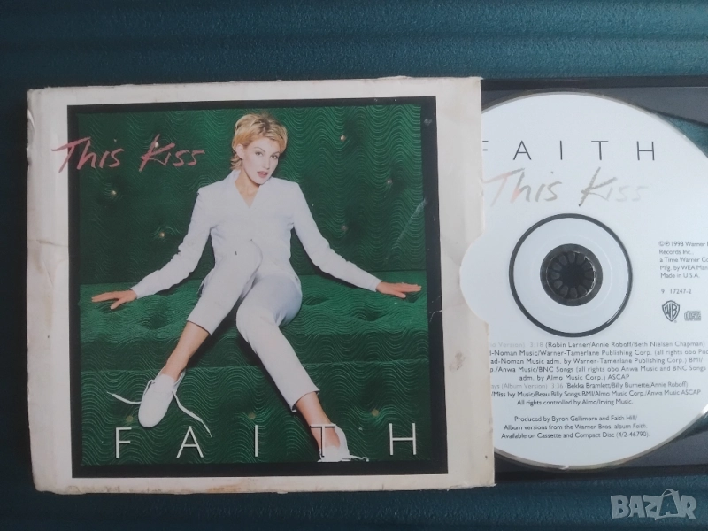Faith Hill - This Kiss - оригинален диск , снимка 1