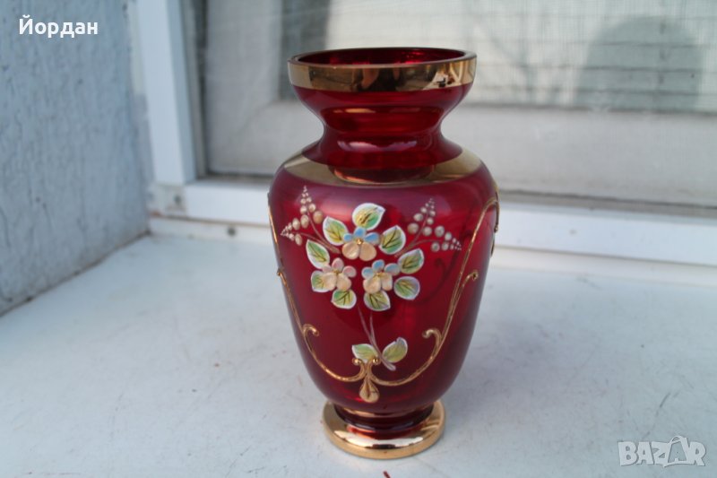 Ваза бохемия, снимка 1