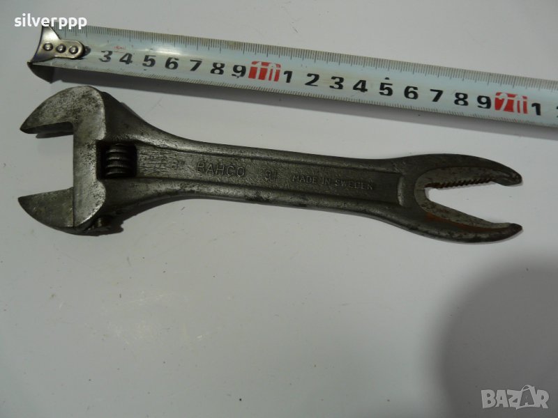  Стар раздвижен ключ BAHCO , снимка 1