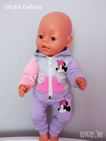 Екипи Мини Маус за бебе Борн, снимка 1