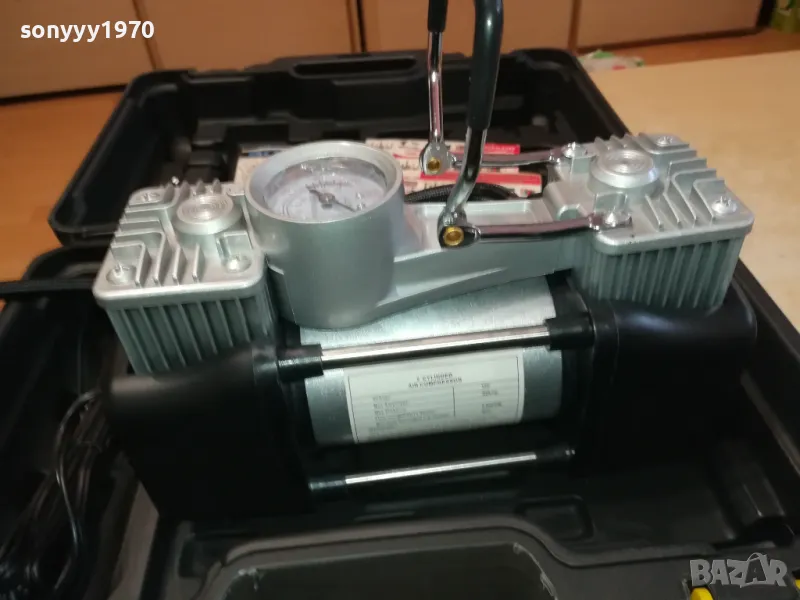 NEW 2 CYLINDER AIR COMPRESSOR 12V 1112241525, снимка 1