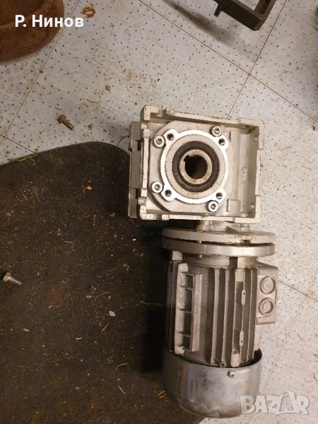 ел.двигател/електромотор/електродвигател 1.1 kW 14 rpm, снимка 1