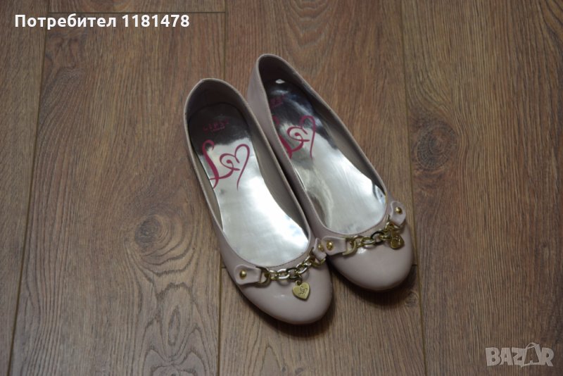 Обувки балеринки от еко кожа-лак, снимка 1