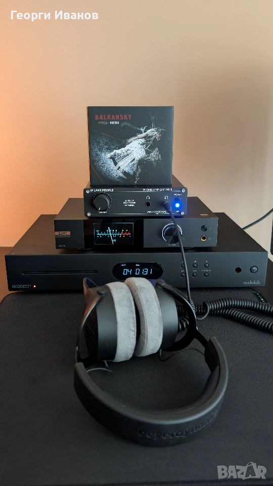 Audiolab cdt 6000 black CD transport, снимка 1