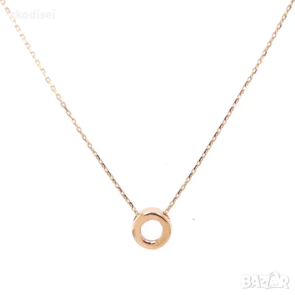 Златно колие 1,40гр. 42,9см. 14кр. проба:585 модел:29429-3, снимка 1