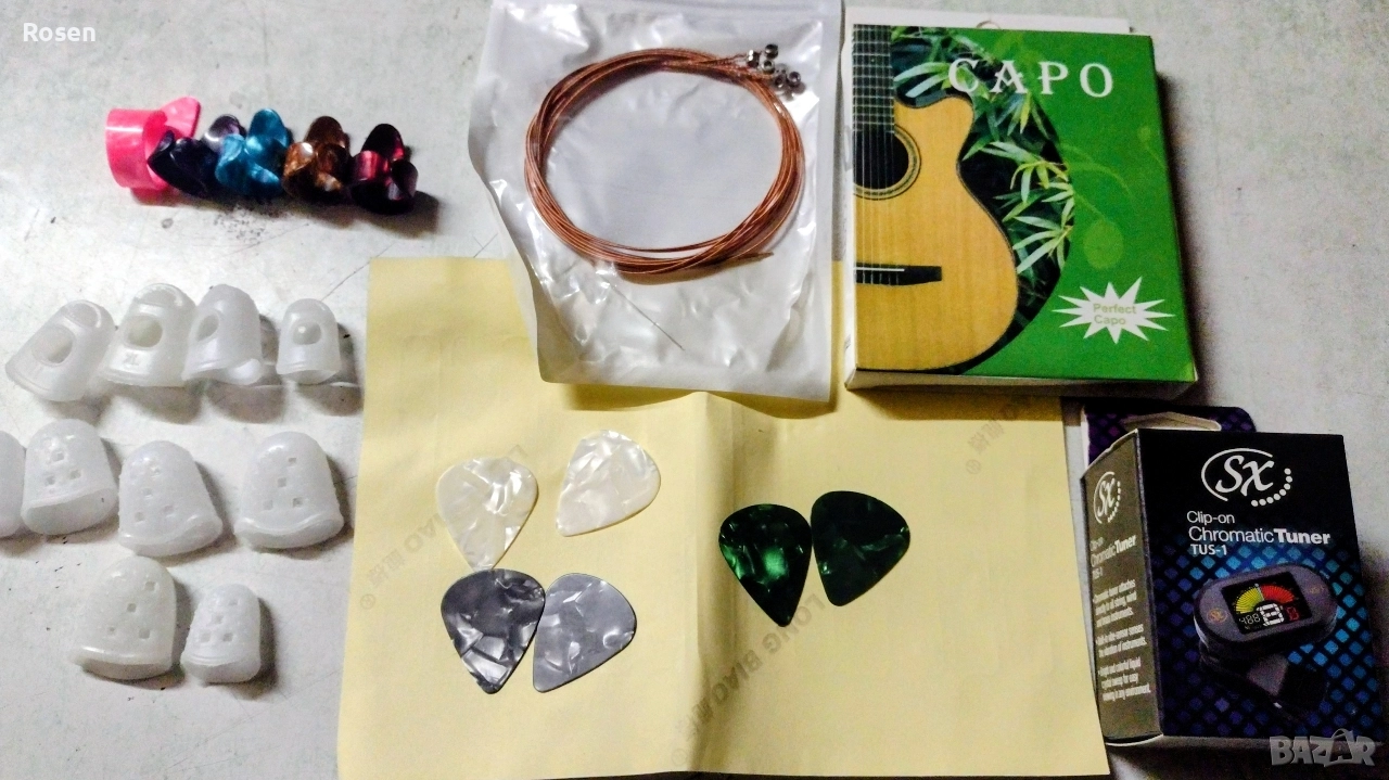 Продавам:SX аксесоари за акустична китара., снимка 1