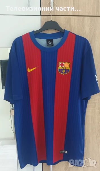 Оригинална футболна тениска Барселона Barcelona Nike 776834-481 домакински екип 2016/2017, снимка 1