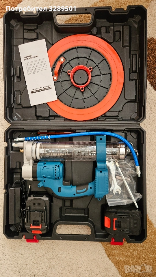 Такаламит акумулаторен Гресьорка работи с Makita батерия, снимка 1