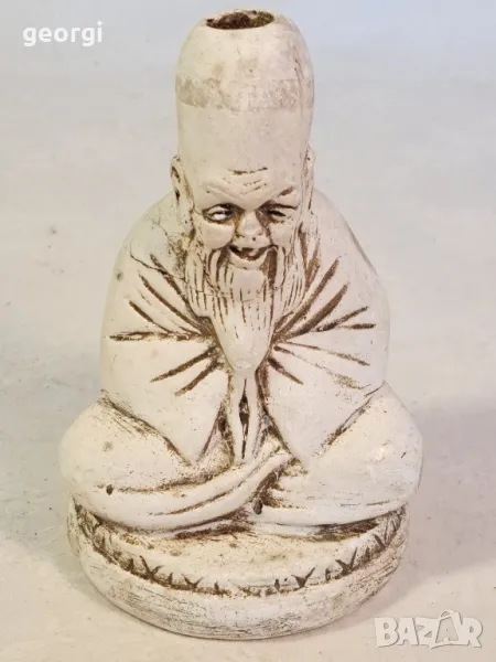 немски керамичен свещник Des gesch, снимка 1