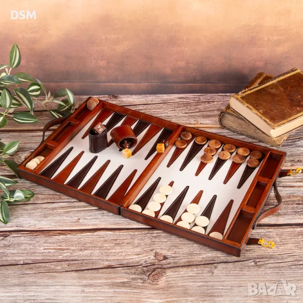 Нова Луксозна Кожена Табла , снимка 1