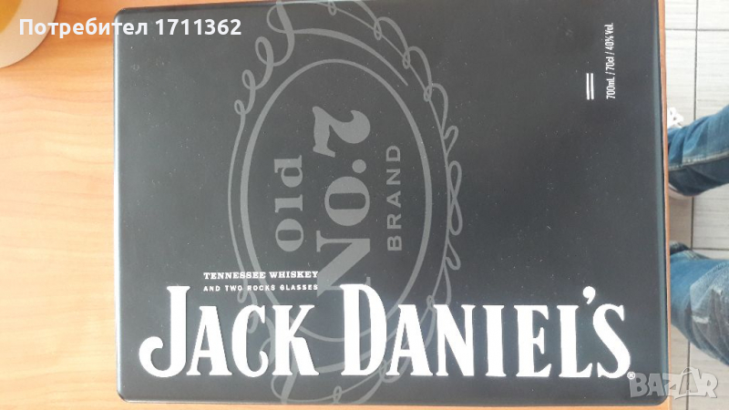 Метална кутия от Jack Daniels, снимка 1