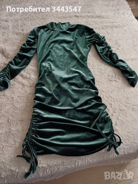 Плюшени къса рокля ., снимка 1