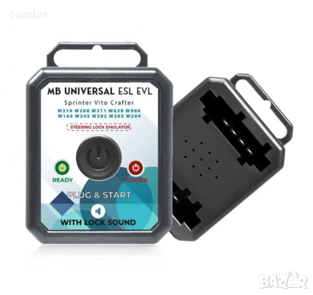 ESL ELV Емулатор за заключване на волана за Мерцедес Mercedesw203 w211, снимка 1