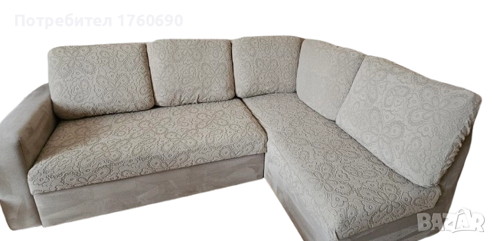 Ъглов диван, десен ъгъл, снимка 1